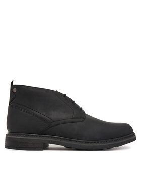 Clarks Clarks Šnurovacia obuv Newford Mid 26183381 Čierna