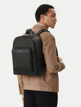 Tommy Hilfiger Tommy Hilfiger Ruksak Th Flag Monogram Backpack AM0AM14137 Crna