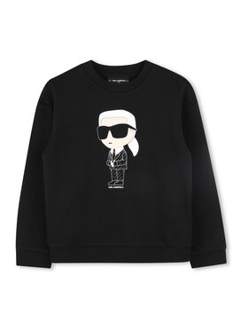 Karl Lagerfeld Kids Karl Lagerfeld Kids Felpa Z30431 D Nero Regular Fit