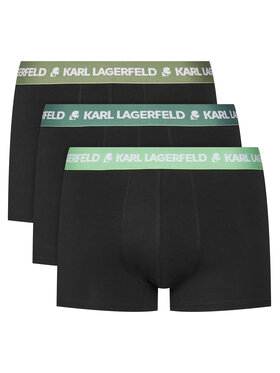 KARL LAGERFELD KARL LAGERFELD Set 3 perechi de boxeri A1M47021 Negru