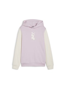 Puma Puma Bluza 679270 Fioletowy Regular Fit