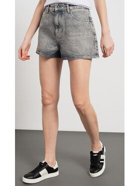Armani Exchange Armani Exchange Šortky z materiálu 3DYJ78 Y16BZ 0903 Šedá Regular Fit