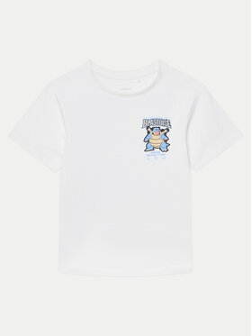 NAME IT NAME IT Tričko Jatin POKEMON 13238539 Biela Regular Fit