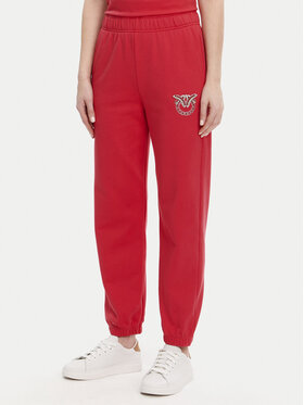 PINKO PINKO Долнище анцуг Plumcake 104790 A2G8 Червен Regular Fit