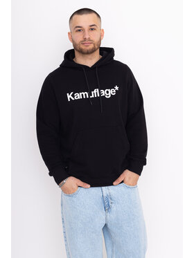 Kamuflage Kamuflage Bluza Kamuflage Classic Logo Czarny Loose Fit