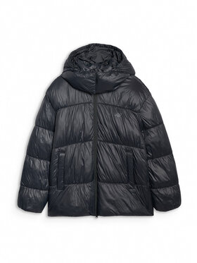 4F 4F Kurtka puchowa URBAN COMMUTER Czarny Oversize