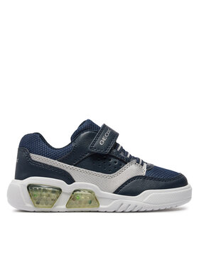 Geox Geox Sneakersy J Illuminus Boy J45GVC 0BU11 C0673 S Granatowy
