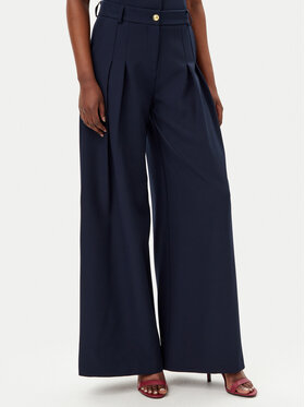 Maryley Maryley Pantaloni din material 25EB579/43BL Bleumarin Regular Fit