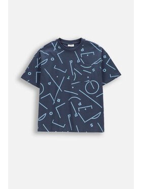 Coccodrillo Coccodrillo T-Shirt WC6143206MBJ-014 Niebieski Regular Fit