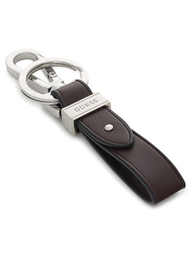 Guess Guess Schlüsselanhänger Manhattan Flat Key Ring RMMAN1 P2101 Braun