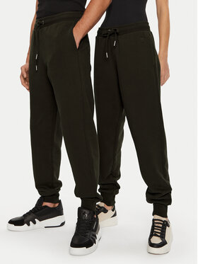 AMI PARIS AMI PARIS Teplákové kalhoty UTR240.JE0091 Hnědá Regular Fit
