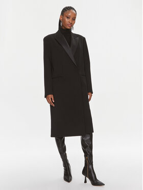 Calvin Klein Calvin Klein Wollmantel K20K205970 Schwarz Regular Fit