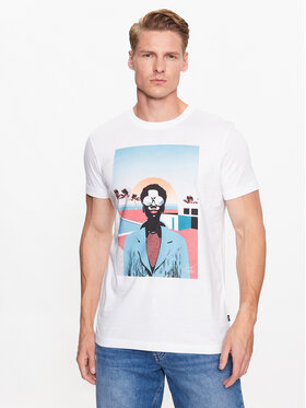 JOOP! Jeans JOOP! Jeans Tricou 30037365 Bej Modern Fit