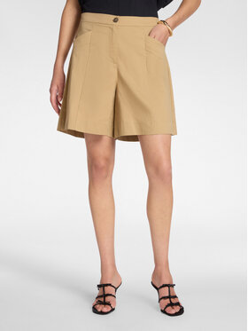 Elena Mirò Elena Mirò Pantaloni di tessuto P000P100500N012 Crema A-Line Fit