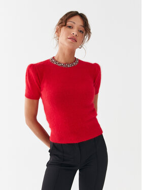 Liu Jo Liu Jo Sweater CF3072 MA97L Piros Regular Fit