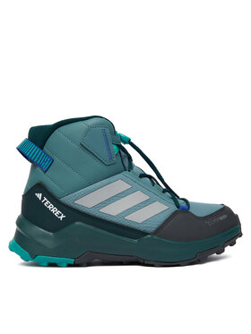 adidas adidas Trekingová obuv Terrex Ax4r Mid CLIMAWARM+ Hiking JS2923 Zelená