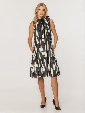 Willsoor Willsoor Sukienka codzienna 67825 Czarny Loose Fit