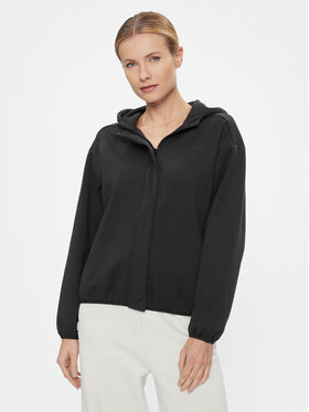 Champion Champion Džemperis Hooded Full Zip Sweatshirt 116768 Juoda Regular Fit