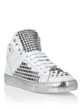PHILIPP PLEIN PHILIPP PLEIN Sneakersy 11615 Biela