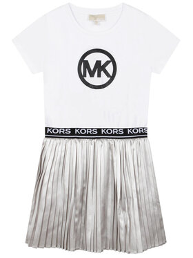 MICHAEL KORS KIDS MICHAEL KORS KIDS Sukienka R12161 S Szary Regular Fit