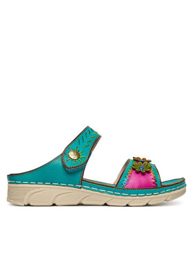 Laura Vita Laura Vita Шльопанці Dorry 13 Бірюзовий