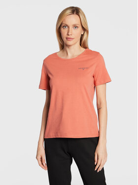 4F 4F T-Shirt H4Z22-TSD028 Orange Regular Fit