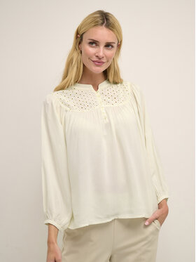 Kaffe Kaffe Bluse Dora 10507387 Weiß Loose Fit