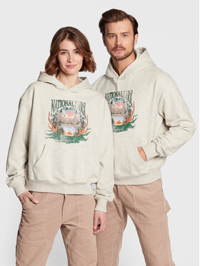 Leeves Leeves Суитшърт Unisex Grey Merch Сив Boxy Fit