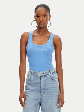 Juicy Couture Juicy Couture Топ Racer JCWLV125305 Голубий Slim Fit