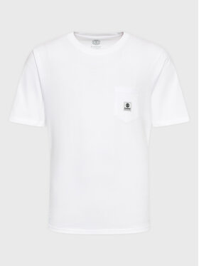 Element Element T-shirt Basic Pocket Label ELYKT00116 Bianco Regular Fit