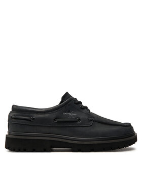 Calvin Klein Jeans Calvin Klein Jeans Półbuty Hybrid Boat Shoe Slipon Lh Btw YM0YM00937 Czarny