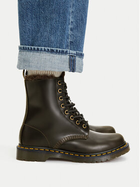 Dr. Martens Dr. Martens Šnurovacia obuv 1460 Pascal Bex Fl DM41414020 Hnedá