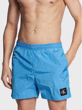 Calvin Klein Swimwear Calvin Klein Swimwear Plavecké šortky KM0KM00819 Modrá Regular Fit