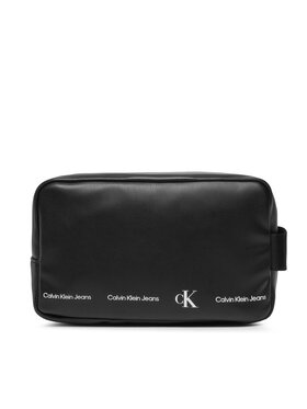 Calvin Klein Jeans Calvin Klein Jeans Geantă pentru cosmetice Logo Stripe Washbag K50K508906 Negru