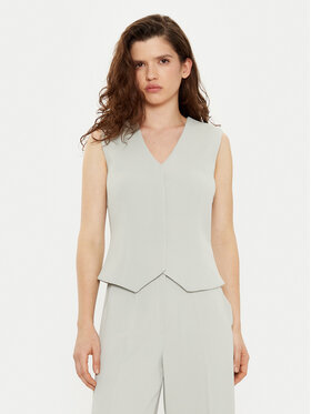 Calvin Klein Calvin Klein Жилетка за костюм K20K208017 Сив Slim Fit