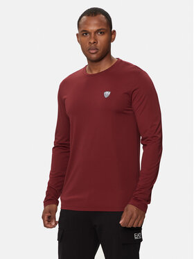 EA7 Emporio Armani EA7 Emporio Armani S dlouhým rukávem 8NPT17 PJRGZ 1496 Červená Regular Fit