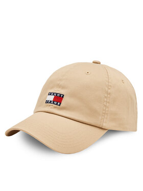 Tommy Jeans Tommy Jeans Kšiltovka Tjm Heritage 6 Panel Cap AM0AM12020 Béžová