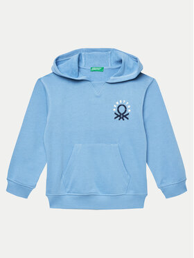 United Colors Of Benetton United Colors Of Benetton Μπλούζα 3J68G200Q Μπλε Regular Fit