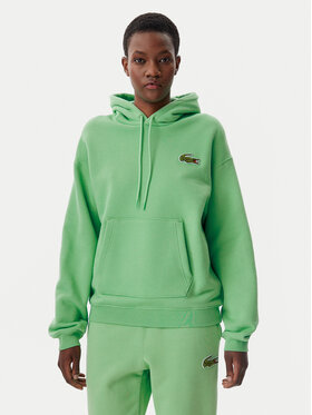 Lacoste Lacoste Pulóver SH2754 Zöld Relaxed Fit