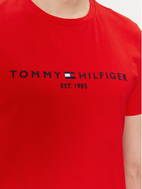 Tommy Hilfiger T-shirt Logo MW0MW11797 Crvena Slim Fit