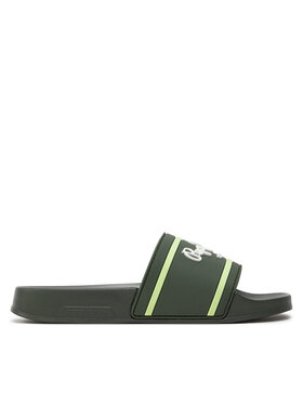 Pepe Jeans Pepe Jeans Παντόφλες Slider Logo B PBS70054 Χακί