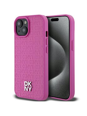 DKNY DKNY Etui na telefon Apple iPhone 15 Różowy