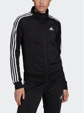 Adidas Jopa Primegreen Essentials Warm-Up Slim 3-Stripes Track Top H48443 Črna Slim Fit