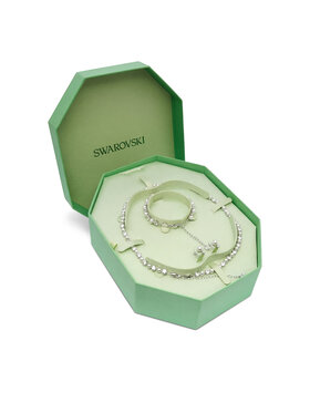 Swarovski Swarovski Fülbevaló, karkötő és nyaklánc szett Matrix 5742040 Ezüst