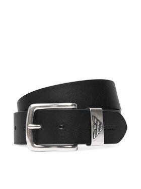 Emporio Armani Emporio Armani Pánsky opasok Y4S201 YDD6G 80001 Čierna