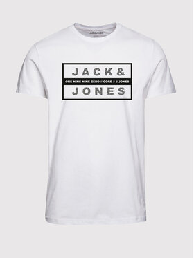 Jack&Jones Jack&Jones Marškinėliai Storm 12221191 Balta Regular Fit