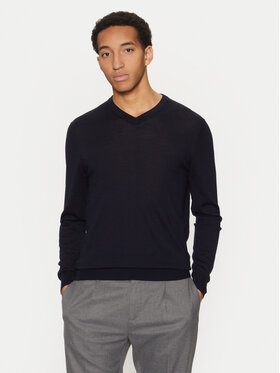 Guess Guess Sveter M5RR37 Z3LZ0 Tmavomodrá Regular Fit