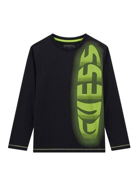 Guess Kids Guess Kids T-Shirt 176675 Czarny Classic Fit