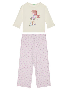 United Colors Of Benetton United Colors Of Benetton Піжама 3Y5E0P08B Рожевий Regular Fit