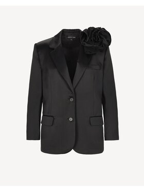 Castellani Castellani Marynarka Vittoriaa Czarny Regular Fit